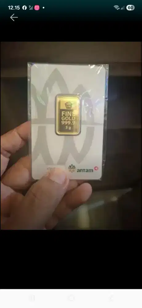 Antam 5 gram thn 2021