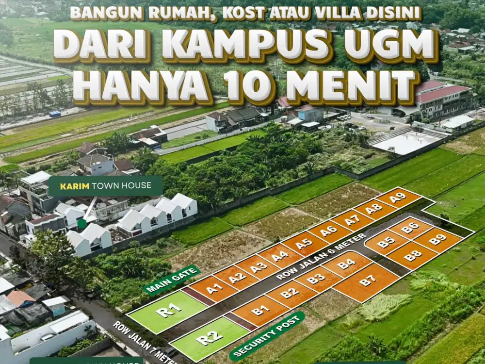 Selatan Exit Tol, Cocok Investasi, Tanah Jogja Dalam Ringroad