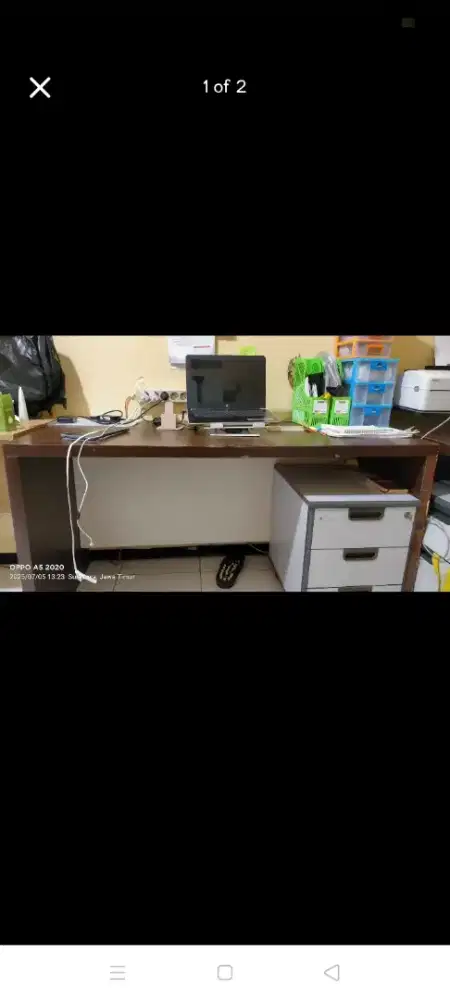 MEJA KANTOR KAYU awet dan berat