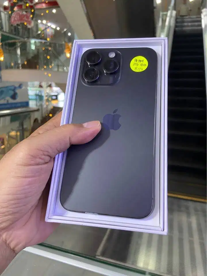 Second IPHONE 15 PROMAX 256gb BLACK IBOX Welljoss
