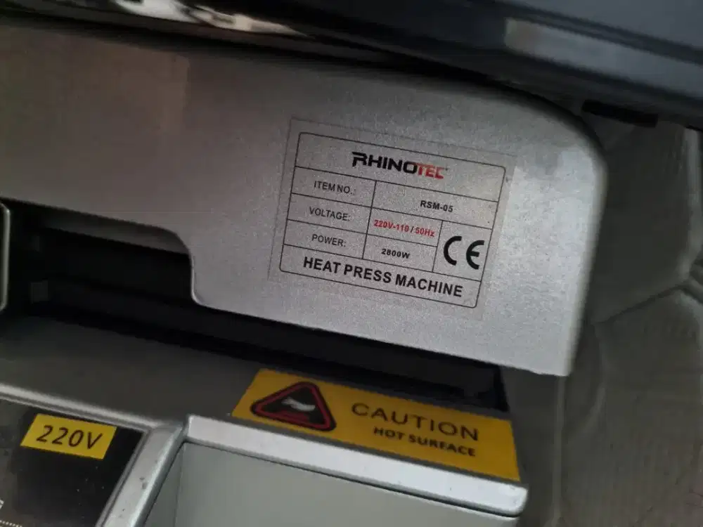 Rhinotec Heatpress 3D Sublim RSM-05