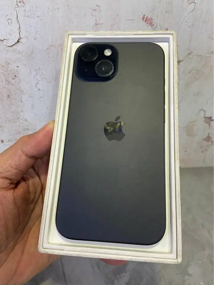 Second IPHONE 15 128gb BLACK IBOX Mantapp