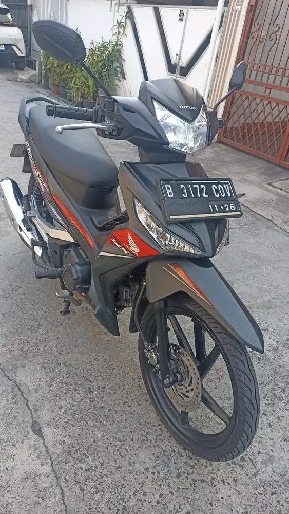 Honda Supra X 125 F1 tahun 2021.