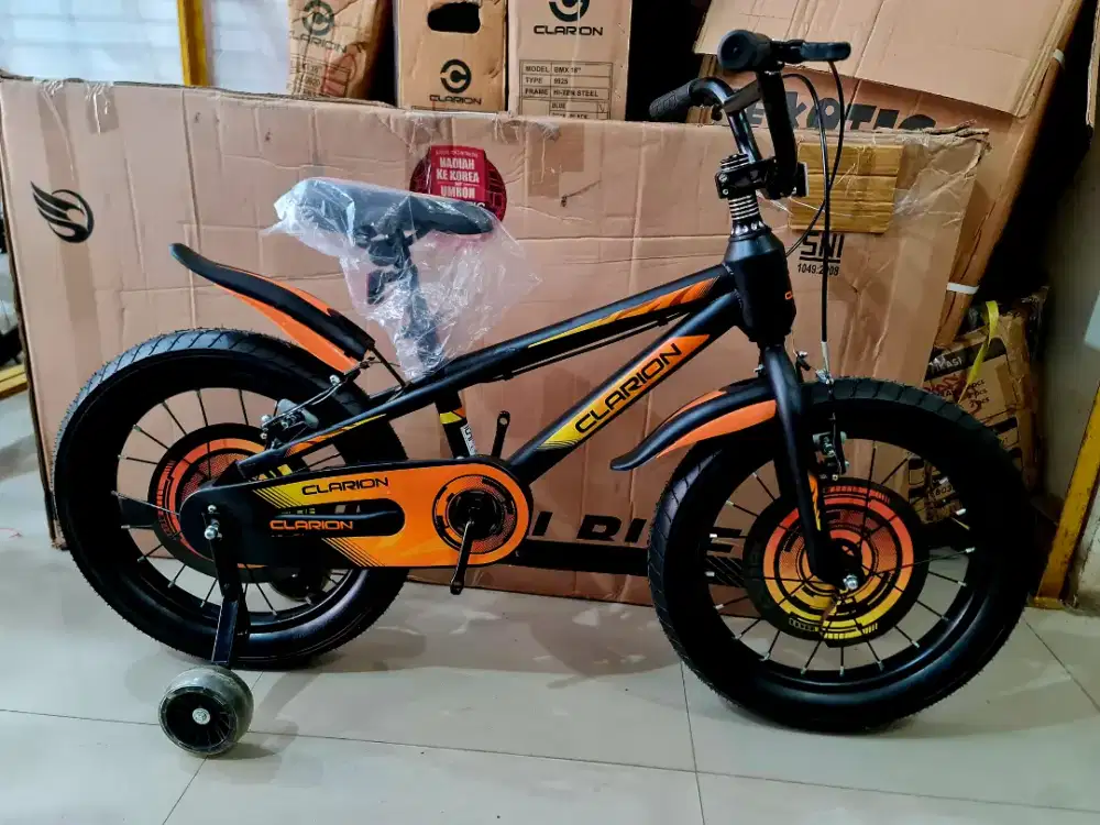 SEPEDA ANAK SEPEDA BMX 18 INCH CLARION BY PACIFIC ( BAN JUMBO 3.0 )