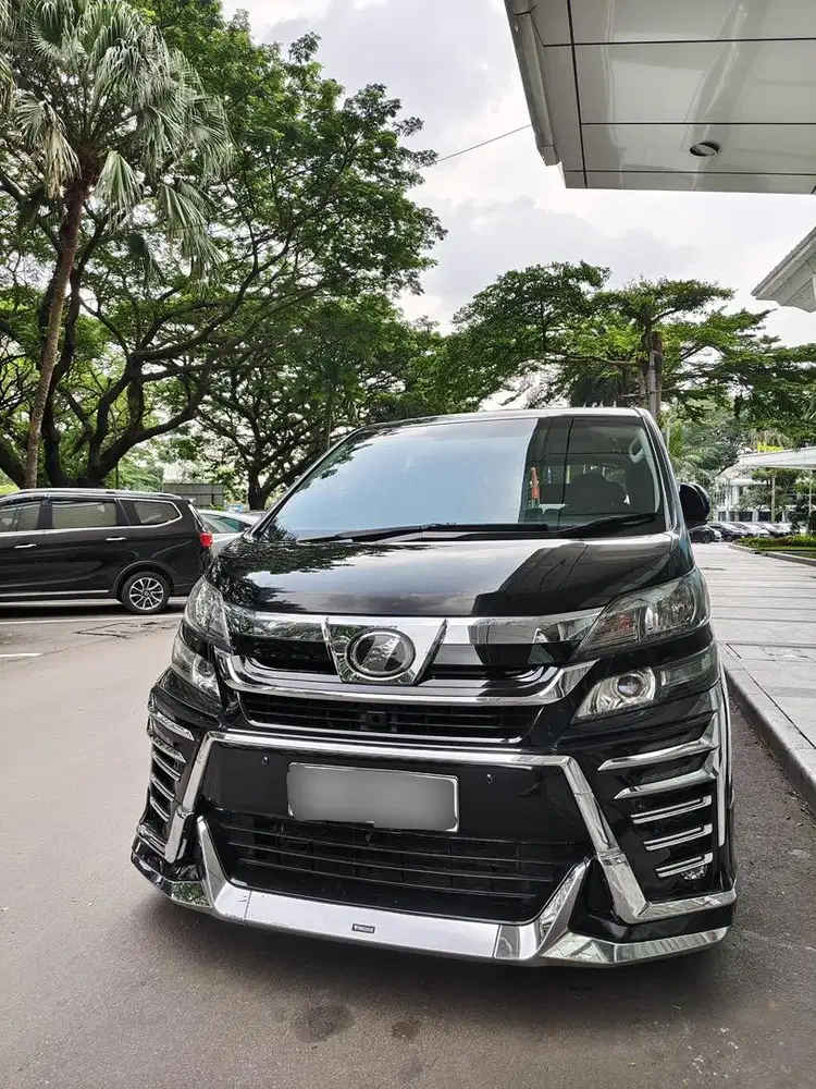 toyota vellfire 2014 cbu jepang ZG premium sound full modif