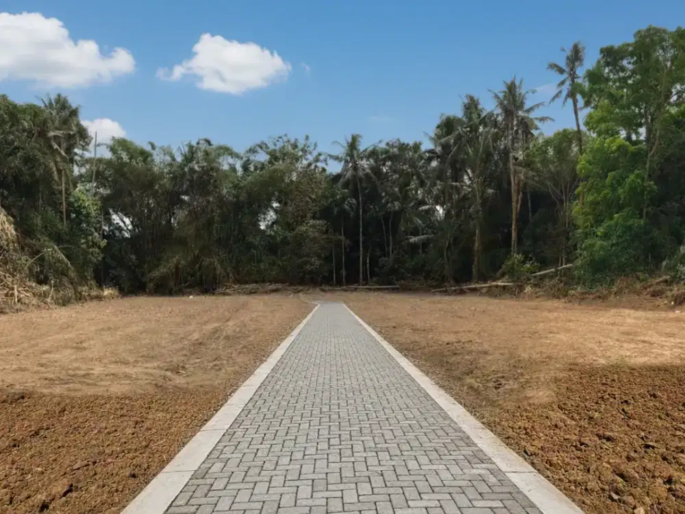 Tanah Kavling Sleman Barat SHM Pekarangan, 5 Menit Samsat Sleman