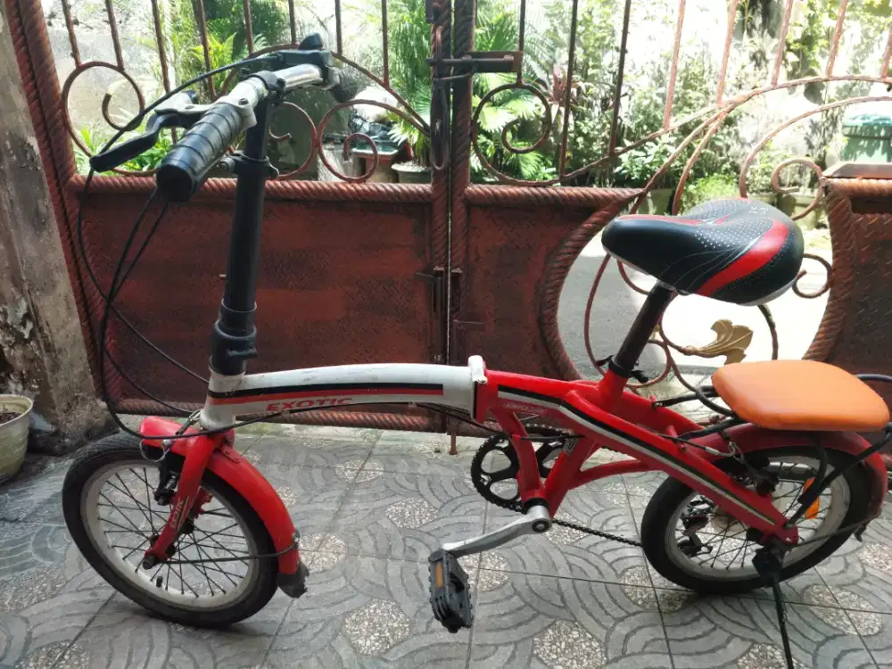 Dijual Sepeda Lipat Anak merk Exotic