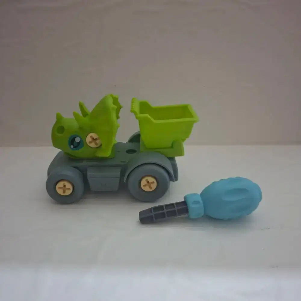 Mainan Edukasi Truck Dinosaurus DIY