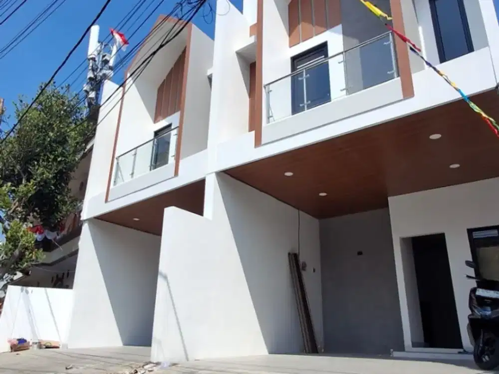 Dijual Rumah Baru Taruna Residence Jakarta Pusat – 3 Lantai 3KT 4KM + Bonus AC & Smart Lock