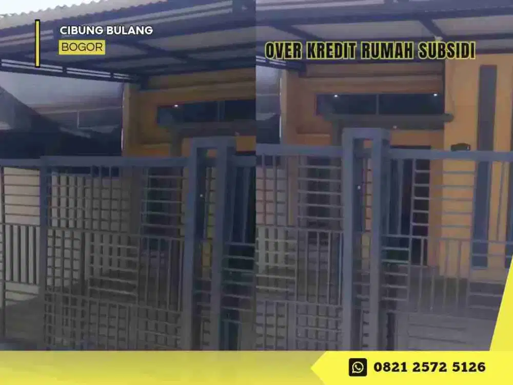 Jual Rmh Over Kredit Subsidi Full Renov sisa 8 Thn lg di Cibungbulang Town Hill