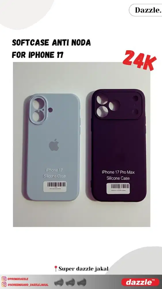 Soft anti noda for iphone 17 Series