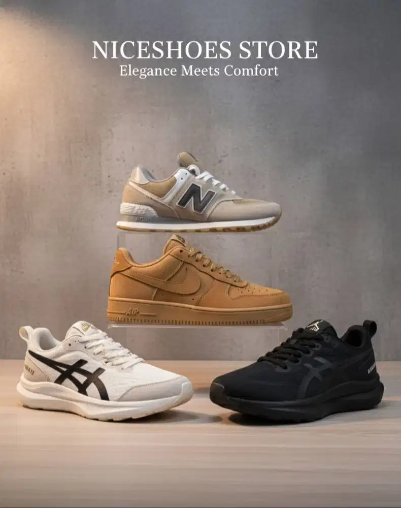 JUAL SEPATU PRIA BNIB NEW WITH BOX