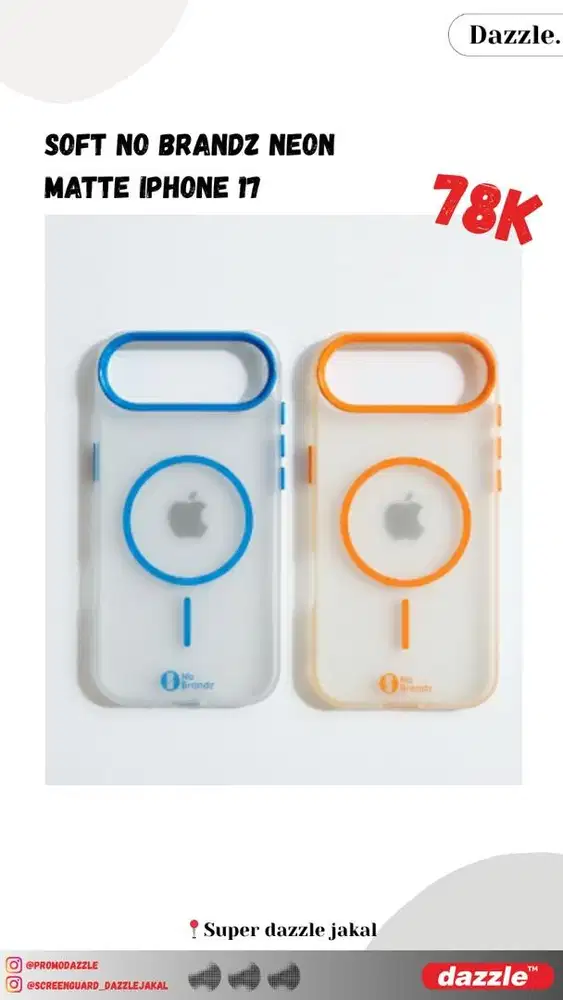 Soft No Brandz For iphone series