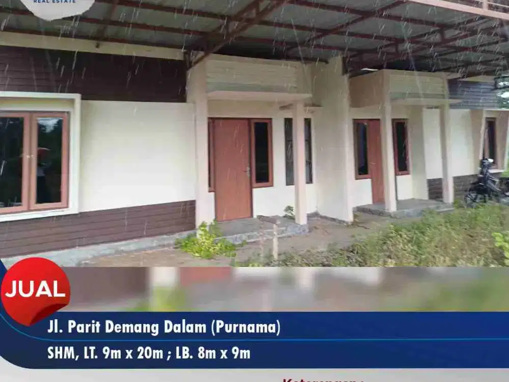 Tanah Kavling & Rumah kota Pontianak, Jl. Parit Demang dalam