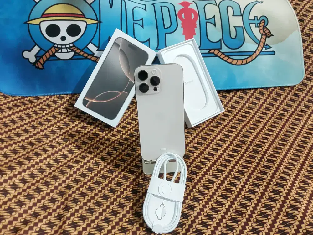 IPHONE 16 PROMAX 256GB IBOX MINUS HBS UPDATE CAMERA BELAKANG BS TT