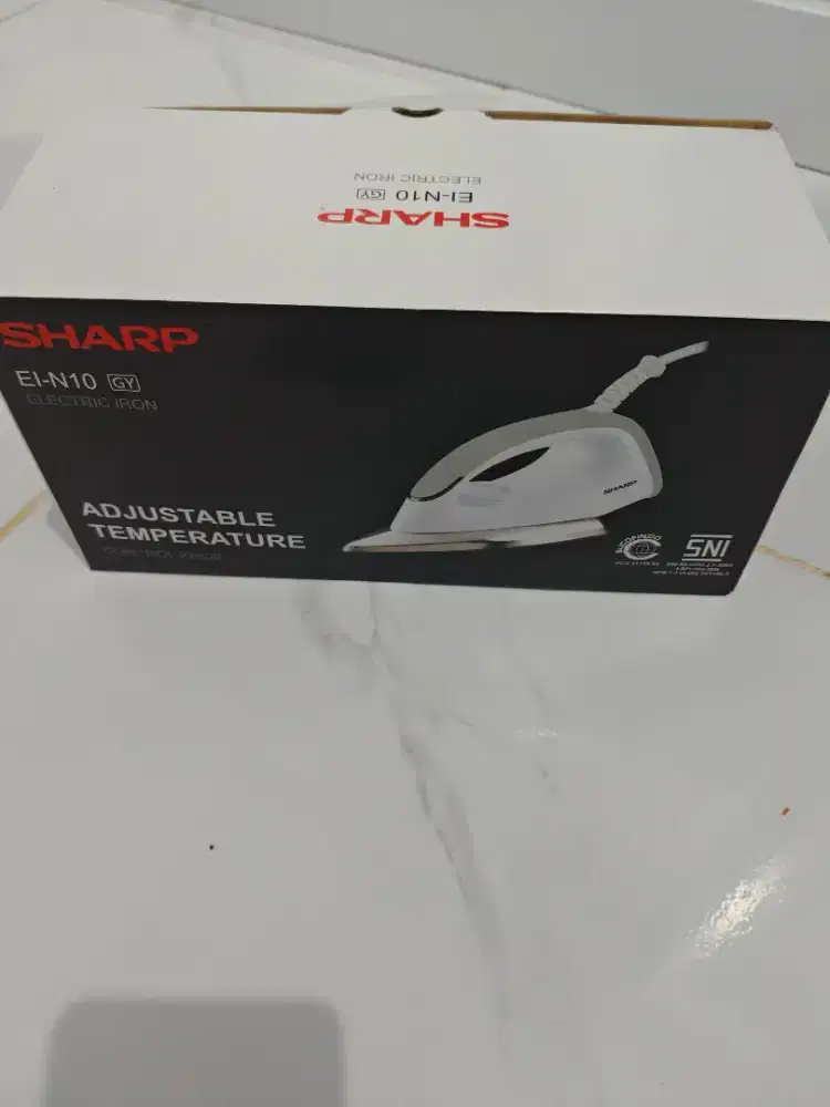 Setrika Sharp Baru