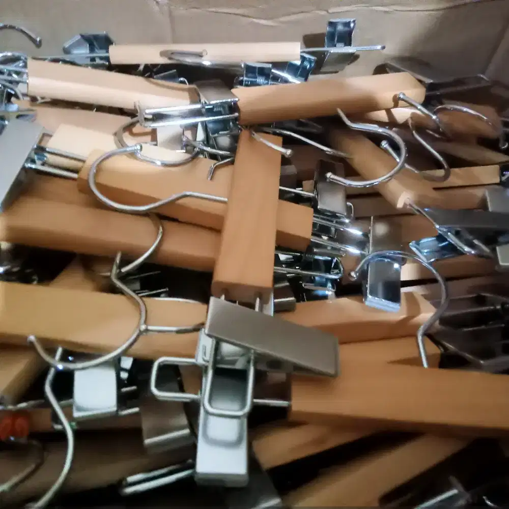 hanger baju dan celana jepit import