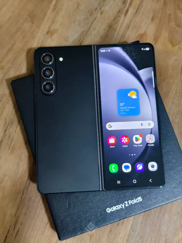 Samsung Z Fold 5 5g 12/512 bekas resmi sein