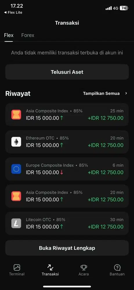 Freelance Olymtrade (Kerja Sampingan)