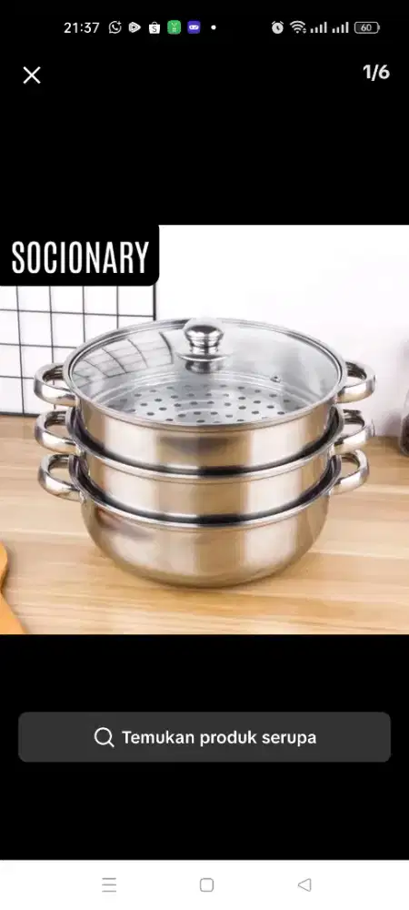 Panci kukus 3tingkat