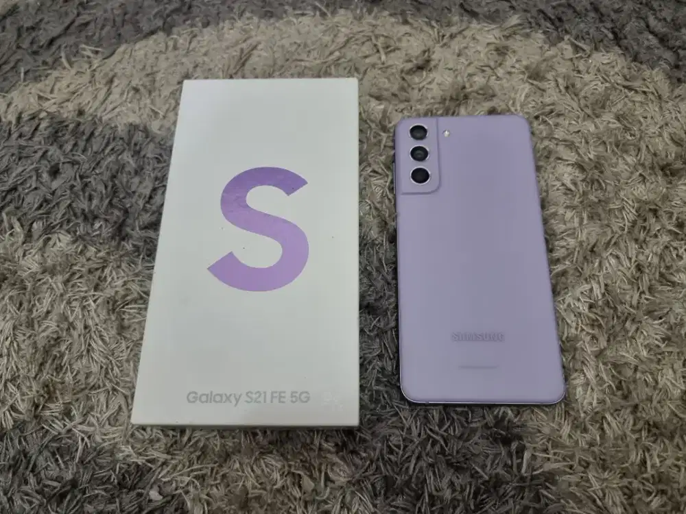 Samsung S21 FE 5G 8/256GB, Resmi Sein, Fullset Ori Lengkap, Like New