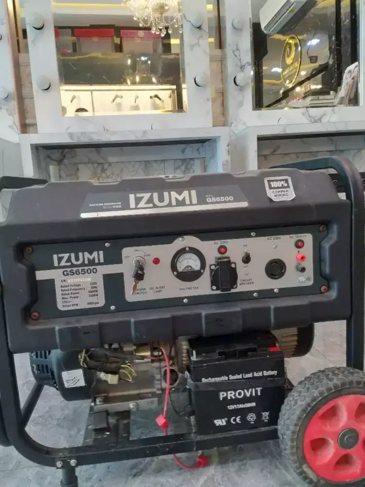 PRELOVED GENSET IZUMI GS6500