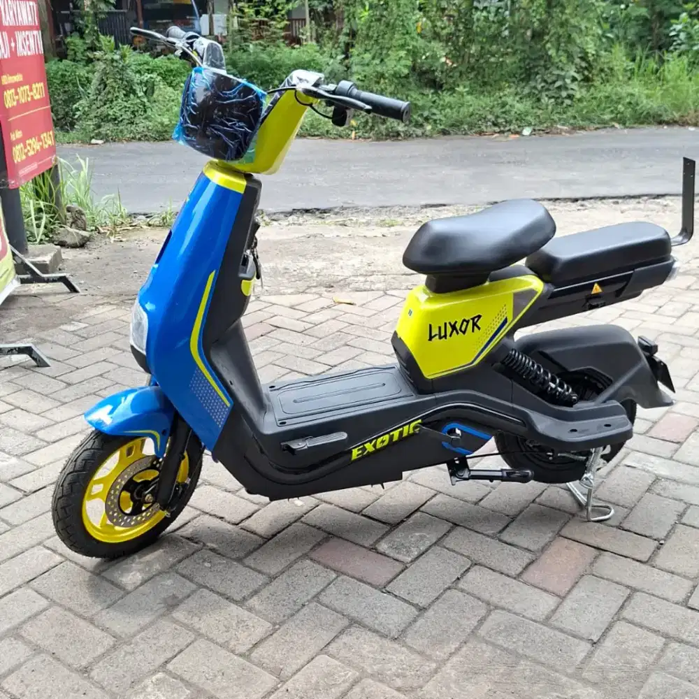 EXOTIC LUXOR MODEL SEPEDA LISTRIK TERBARU