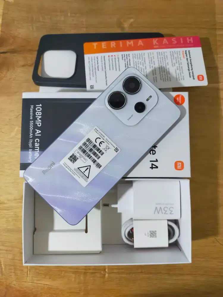 Xiaomi Redmi Note 14 Nfc Ram 8/128 Second Resmi