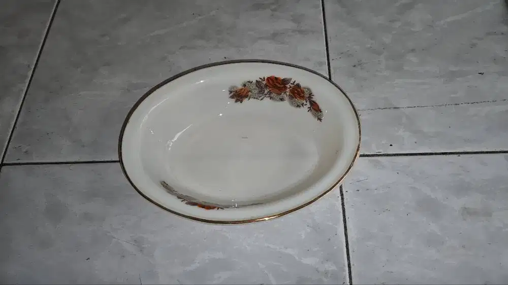 VINTAGE PORTELANUL ALBA IULIA PORCELAIN SERVING BOWL