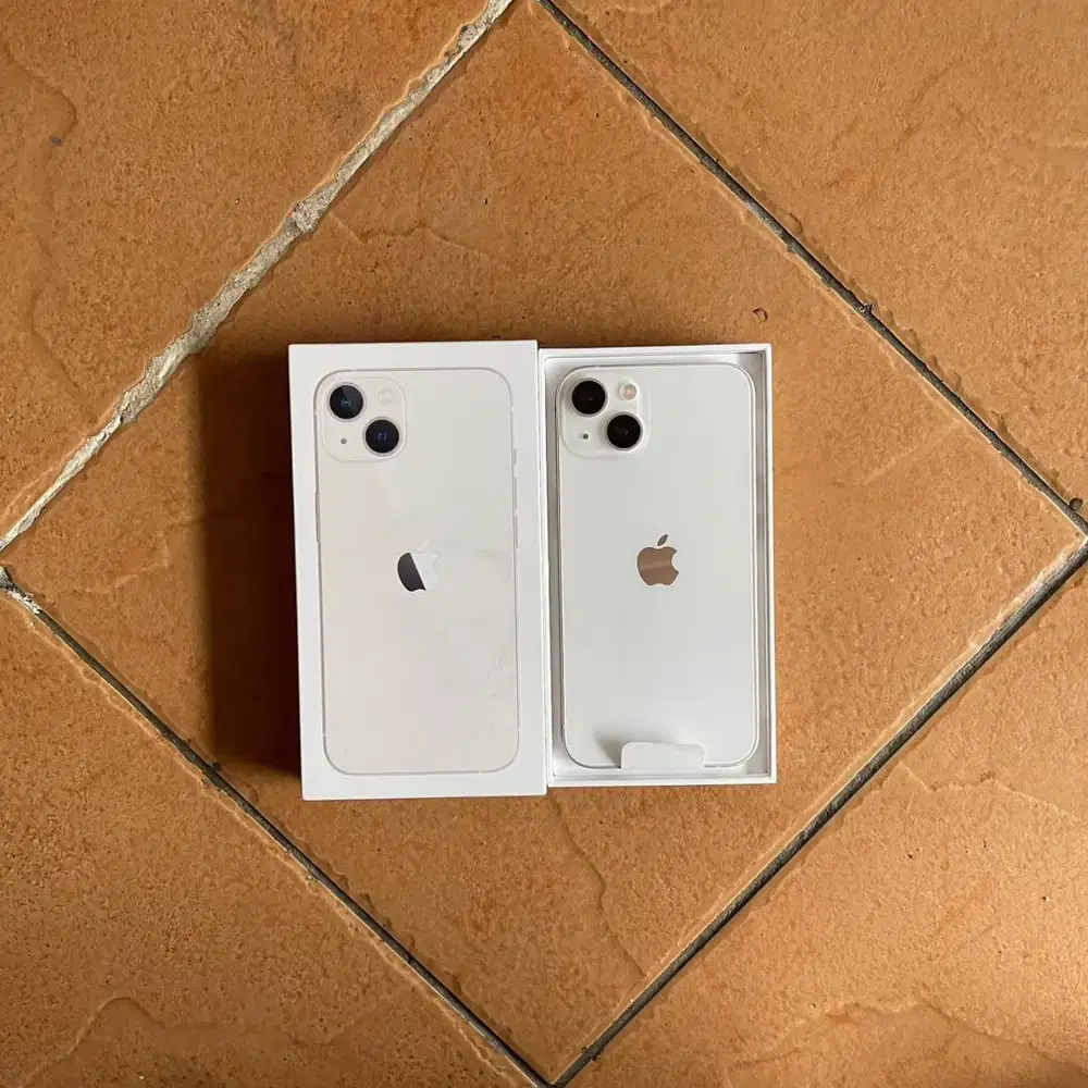iPhone 13 128GB Starlight NEW IBOX (GARANSI ON DESEMBER 2026)