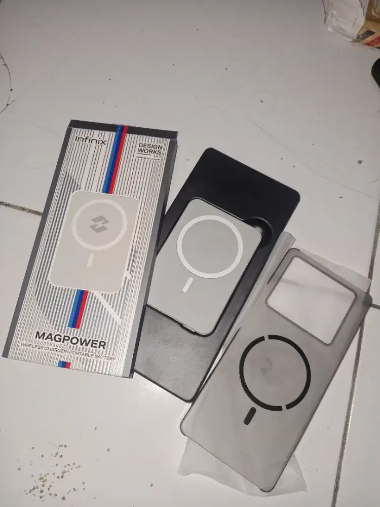 Magpad ori powerbank wireles infinix note 40 plus softcase