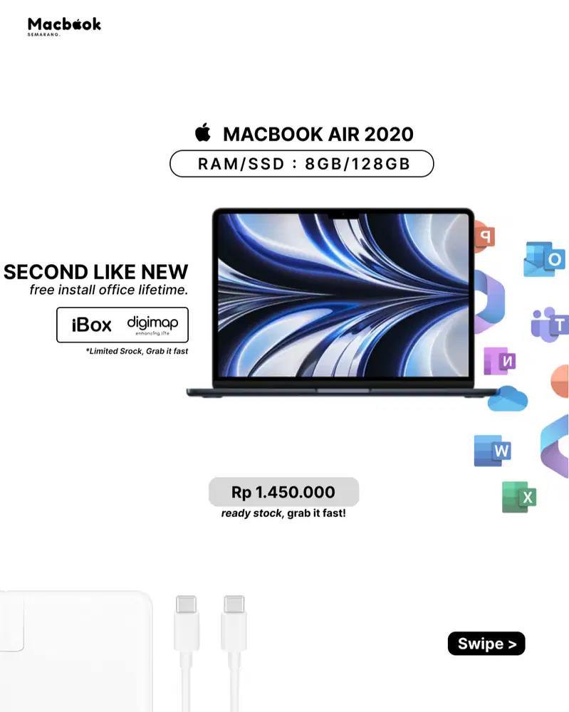 Macbook Air 2020 Apple M1