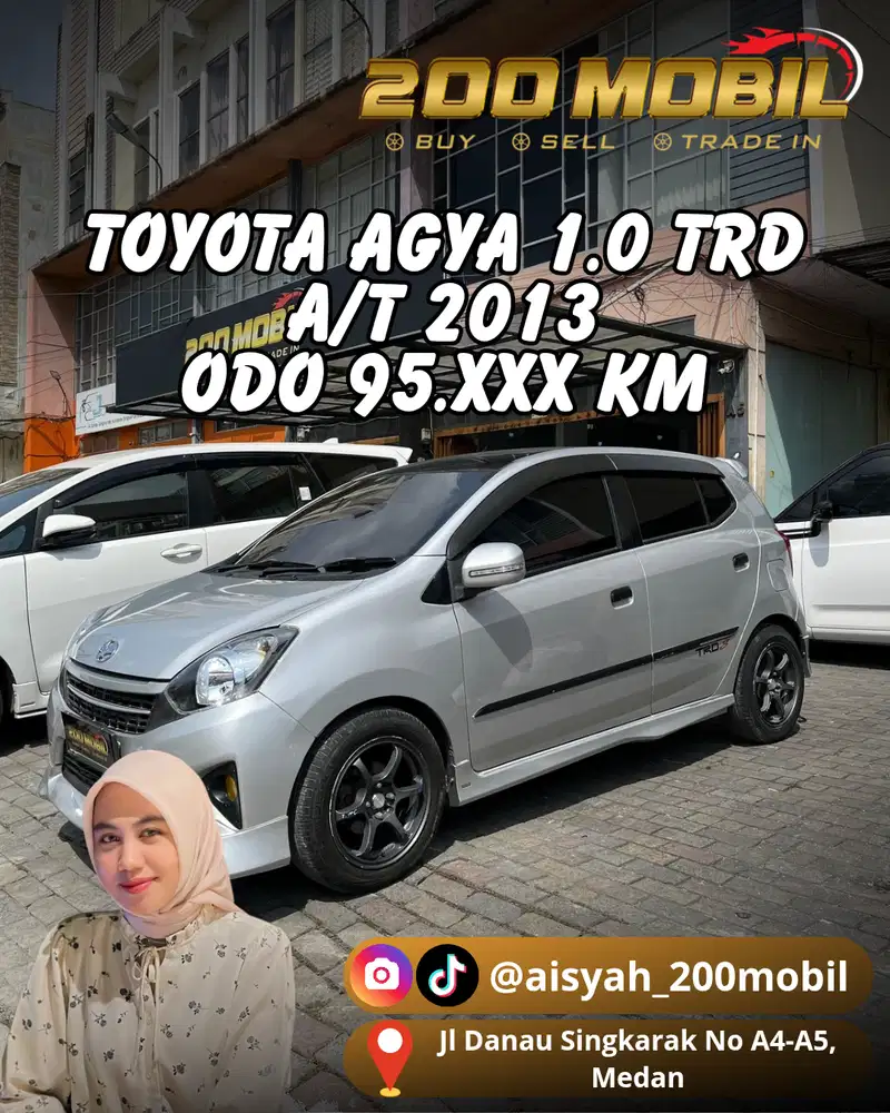 Toyota Agya 1.0 TRD A/T 2013