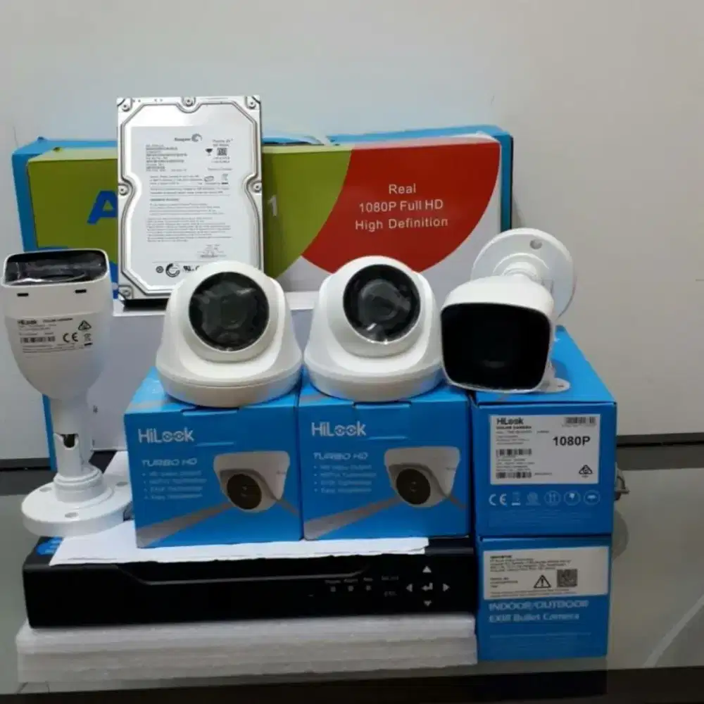 Paket CCTV Online Fullset - Akses HP Dimana Saja & Bergaransi