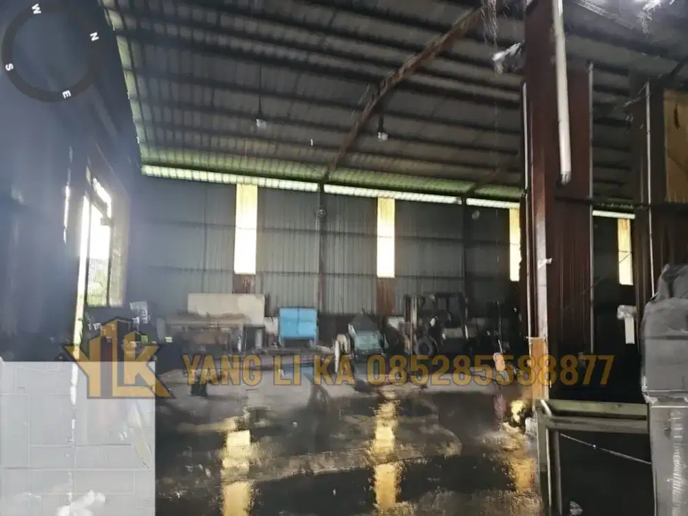 Jual Cepat Bangunan Pabrik Murah Dengan Luas Lahan 1,8 Hektar Di Kawasan Industri Cikande Serang