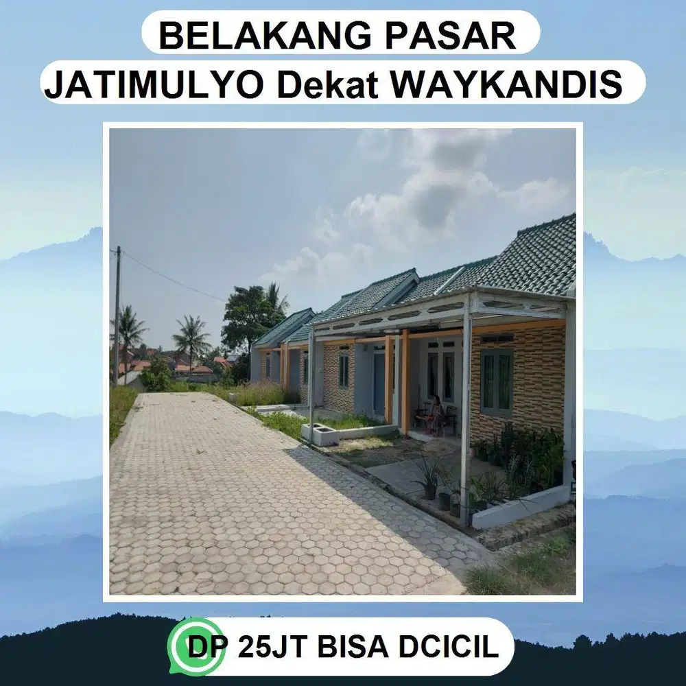 perumahan dekat dengan pasar jatimulyo akses mudah dan nyaman