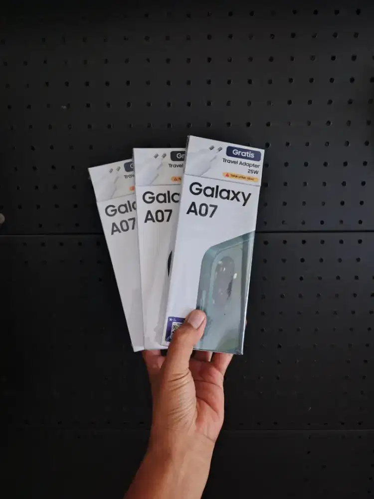 Berminat silahkan WA Samsung Galaxy A07 8/256 Garansi resmi 1thn