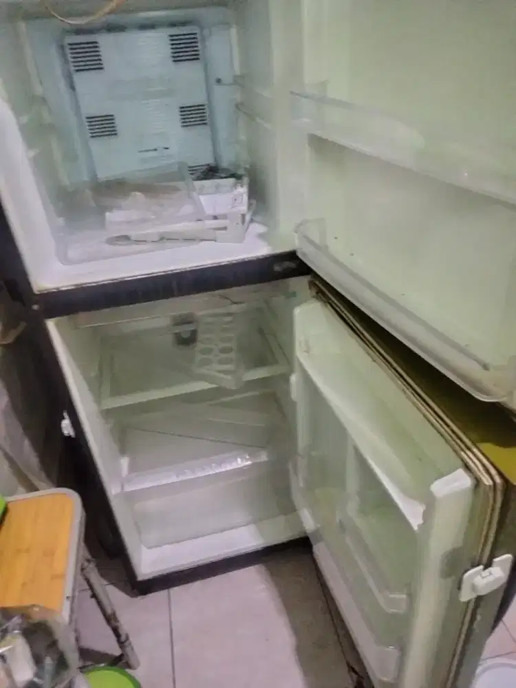 Jual aja kulkas 2pintu panasonic