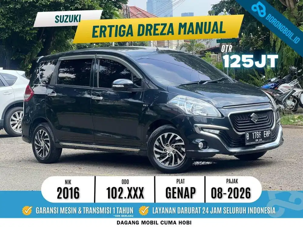 SUZUKI ERTIGA DREZA MANUAL 2016 PAJAK PANJANG