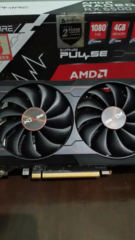 Vga RX 6500 XT Sapphire Pulse 4gb Gddr6