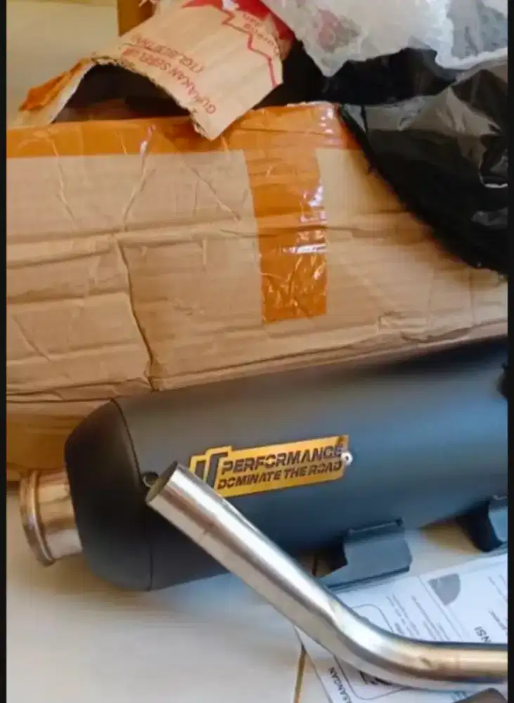 Knalpot racing vario 125 new