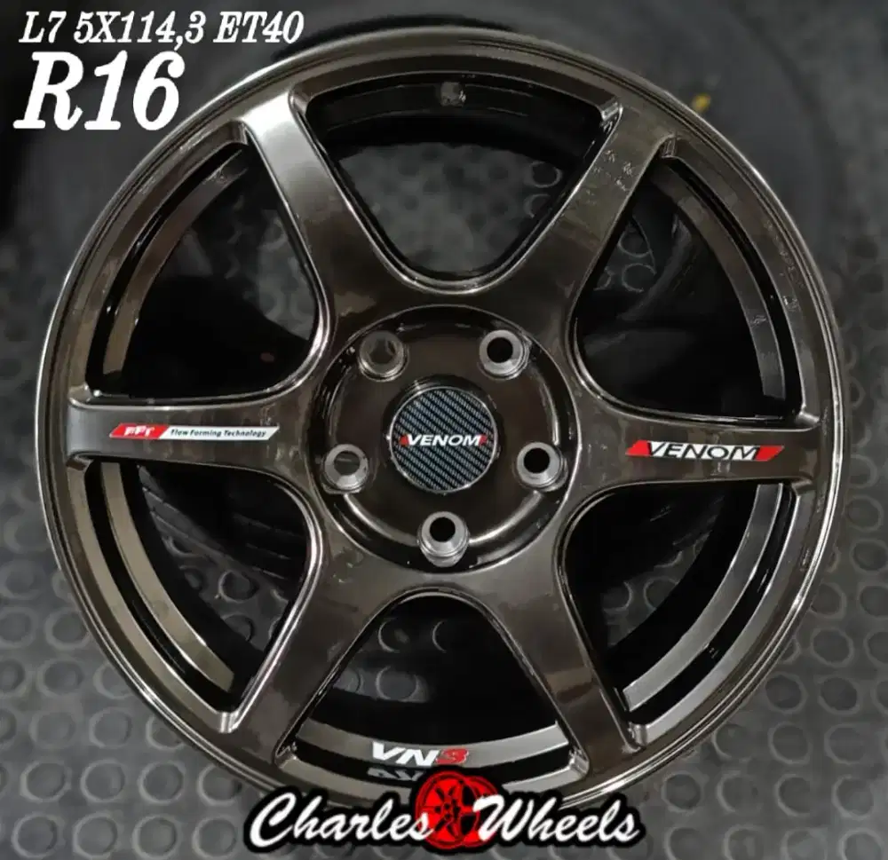 VELG VENOM RACING R16 MURAH