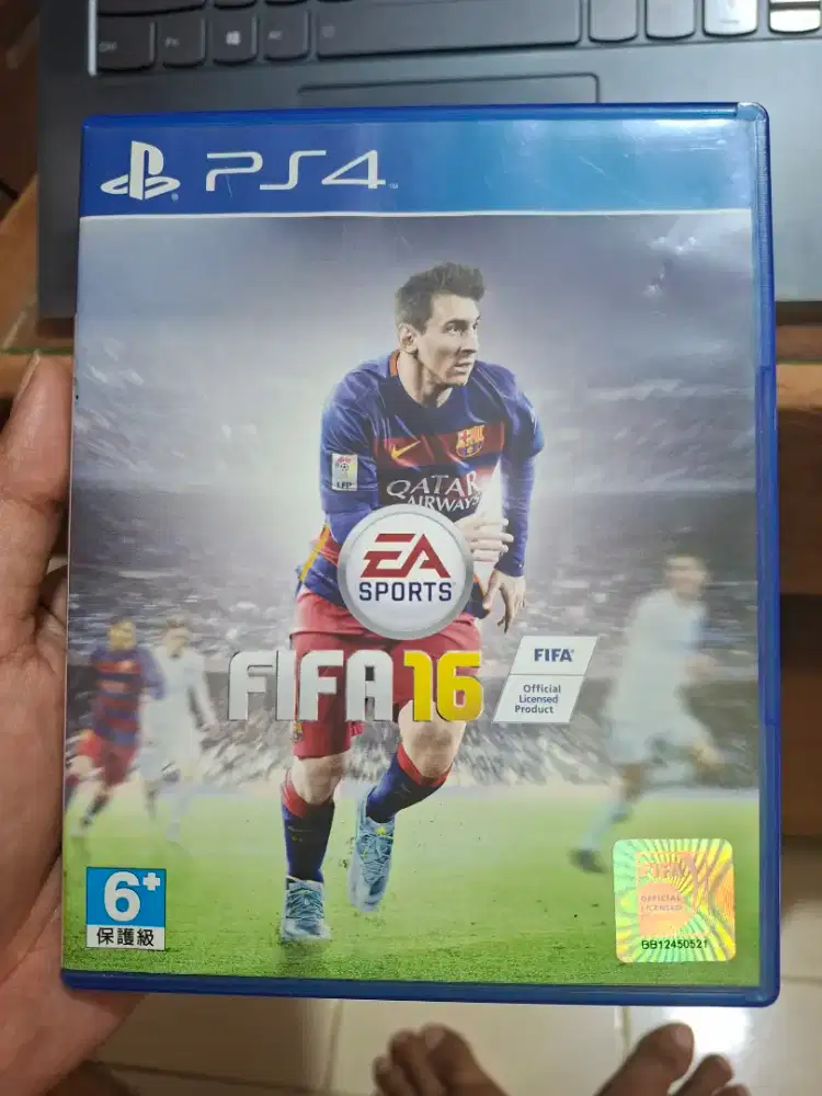 Jual BD Kaset PS4 PlayStation 4 FIFA 16 ORI Full-set Lengkap Mulus