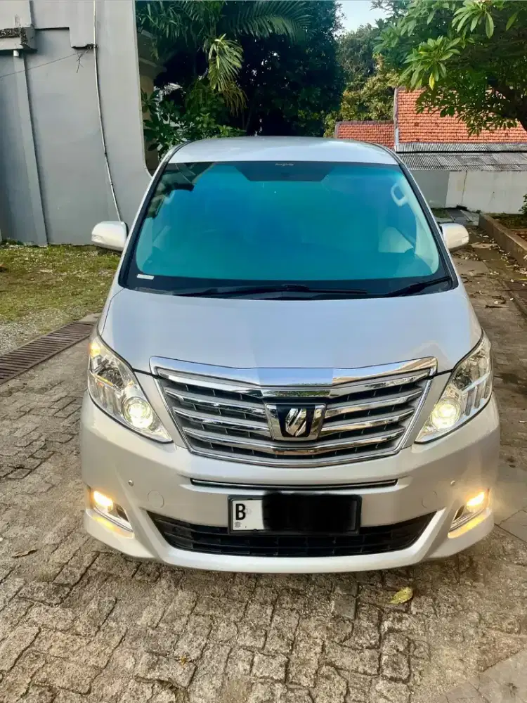 Toyota Alphard 2.4 AT Orisinil Tgn 1 No Plat Cantik Istimewa Murmer