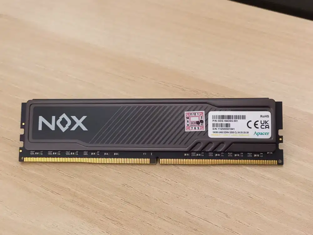 Memory RAM Apacer NOX 16GB DDR4 PC3200