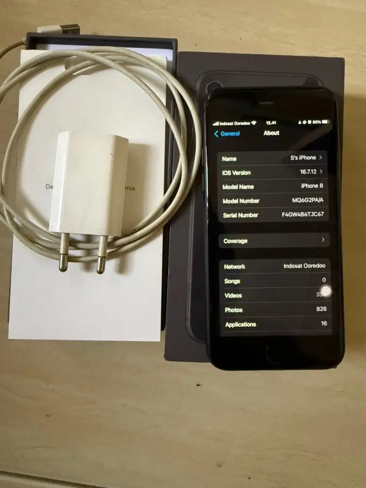 Iphone 8 64gb ex garansi RESMI PAA