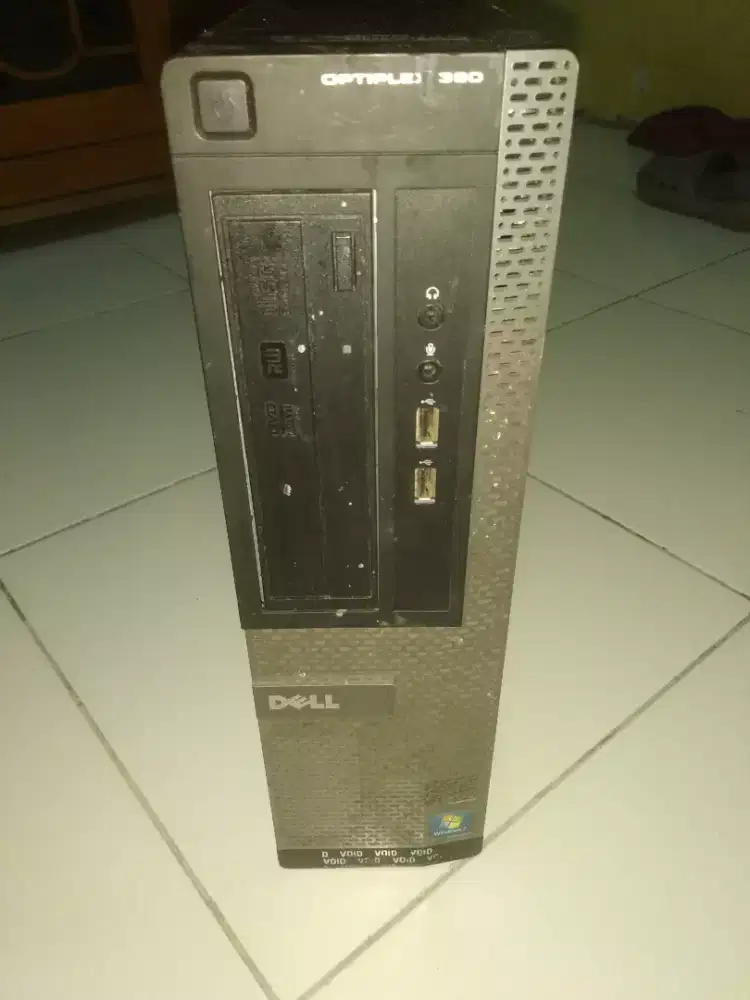 CPU merk DELL windows 7