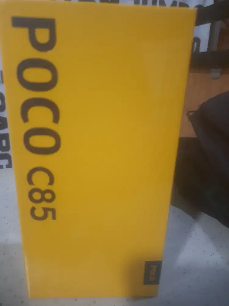 Hp POCO C85 Ram 6/128gb warna black