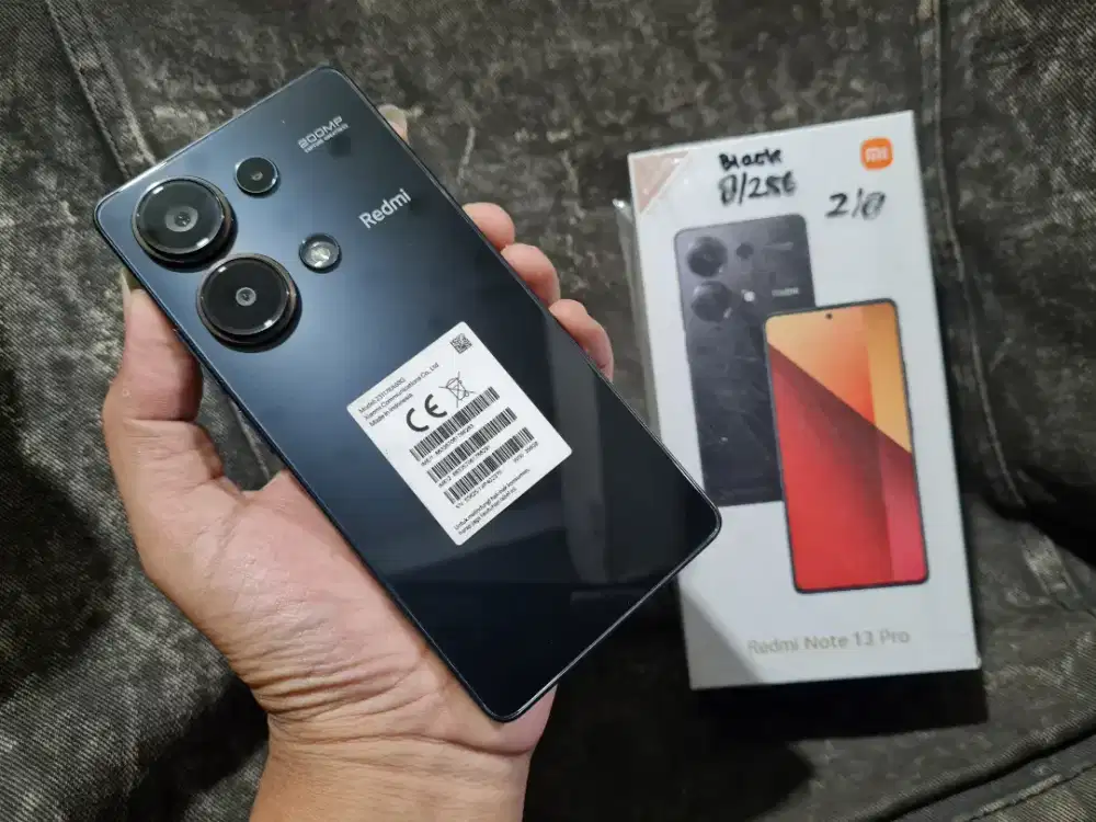 Redmi Note 13 Pro 4G ram 8/256gb mulus istimewa fullset original
