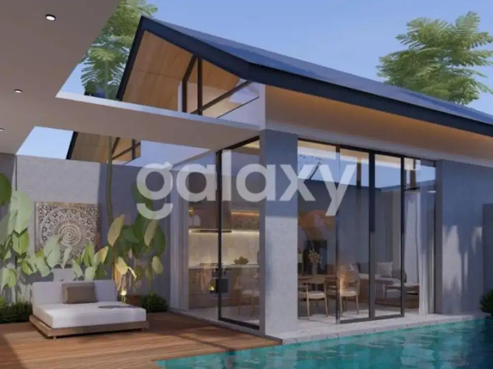 VILLA MODERN TROPIS DI KEMENUH SUKAWATI GIANYAR, BALI